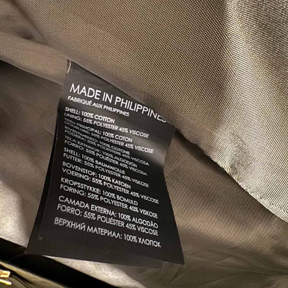 Club Monaco Men’s Army Green Jacket size XS - Picture 6 of 8